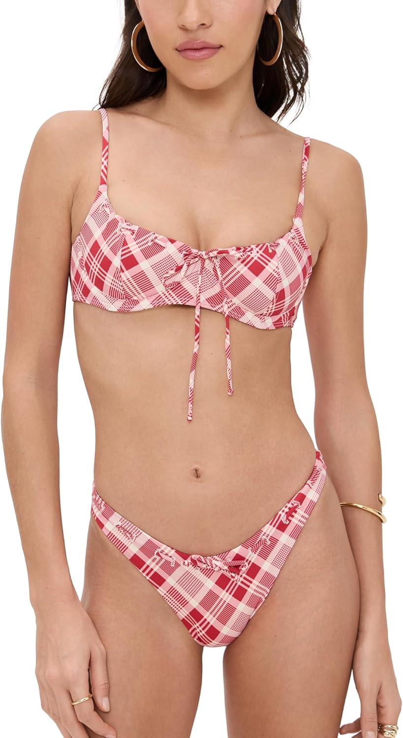 Frankies Bikinis Women's x Bella Hadid Cola Top