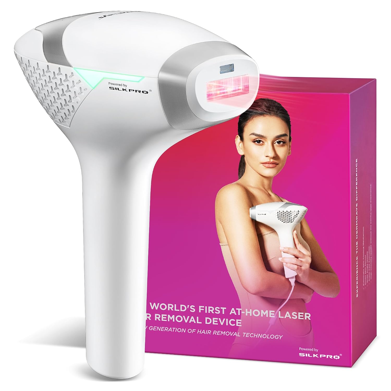 DermRays Diode Laser Hair Removal for Men and Women, V8S for Skin Tone 1-5