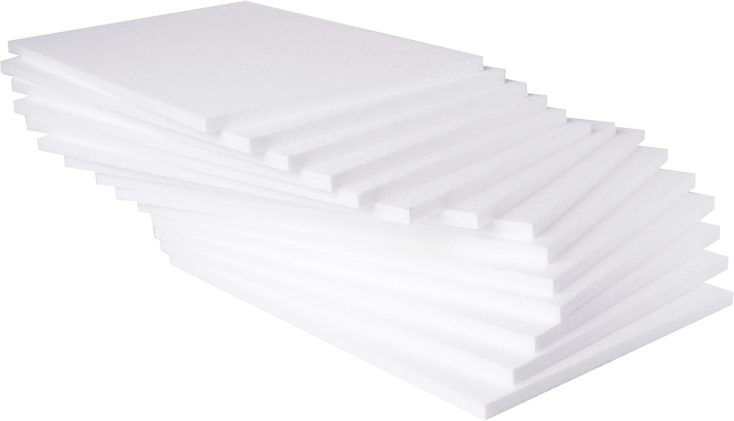 Silverlake 11x17x0.5 Craft Foam Boards for Styrofoam Sheet Projects (14-Pack)