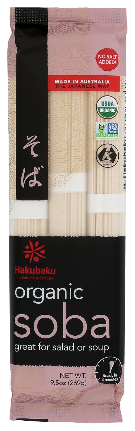 Hakubaku Organic Soba, 9.5 Oz