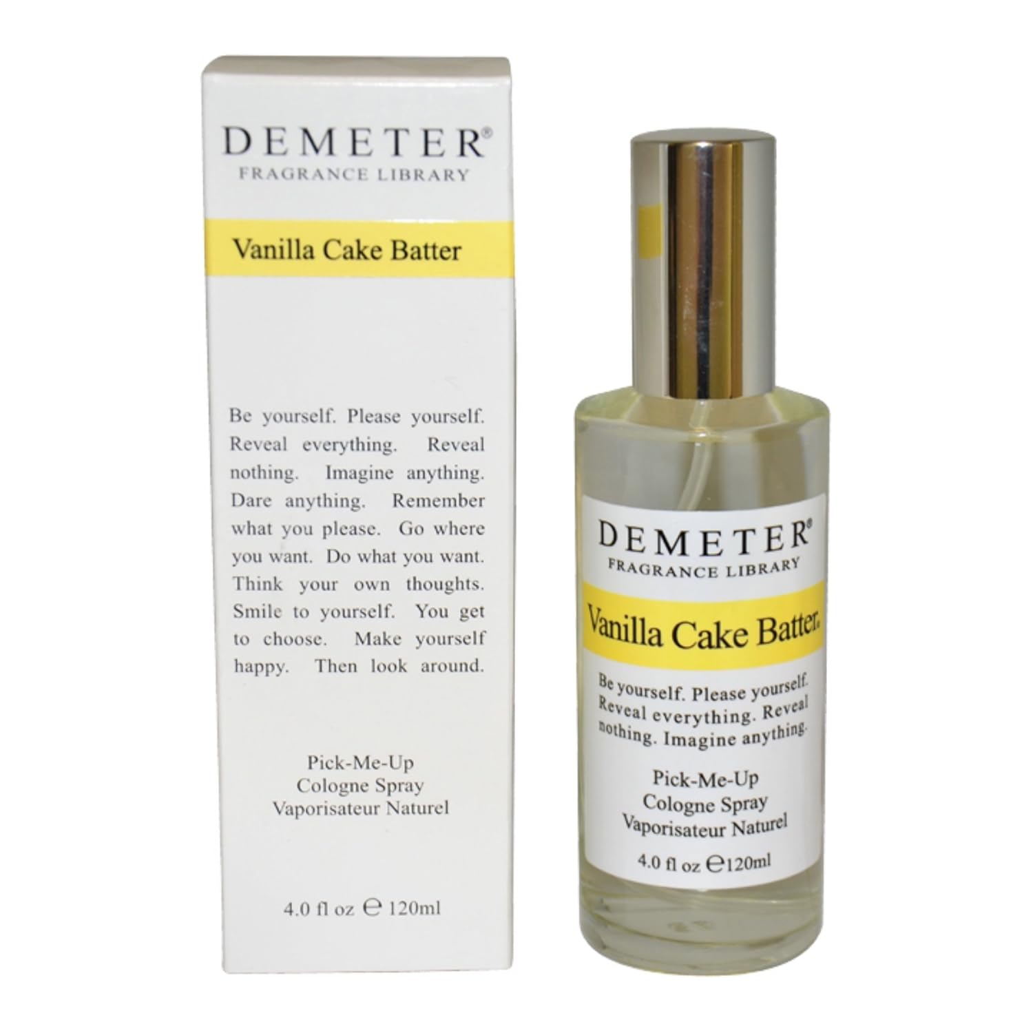 Demeter Vanilla Cake Batter By Demeter Cologne Spray, 4 Ounce