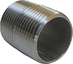 LASCO 32-2001 1-Inch by Close Type 304 Stainless Steel Pipe Nipple