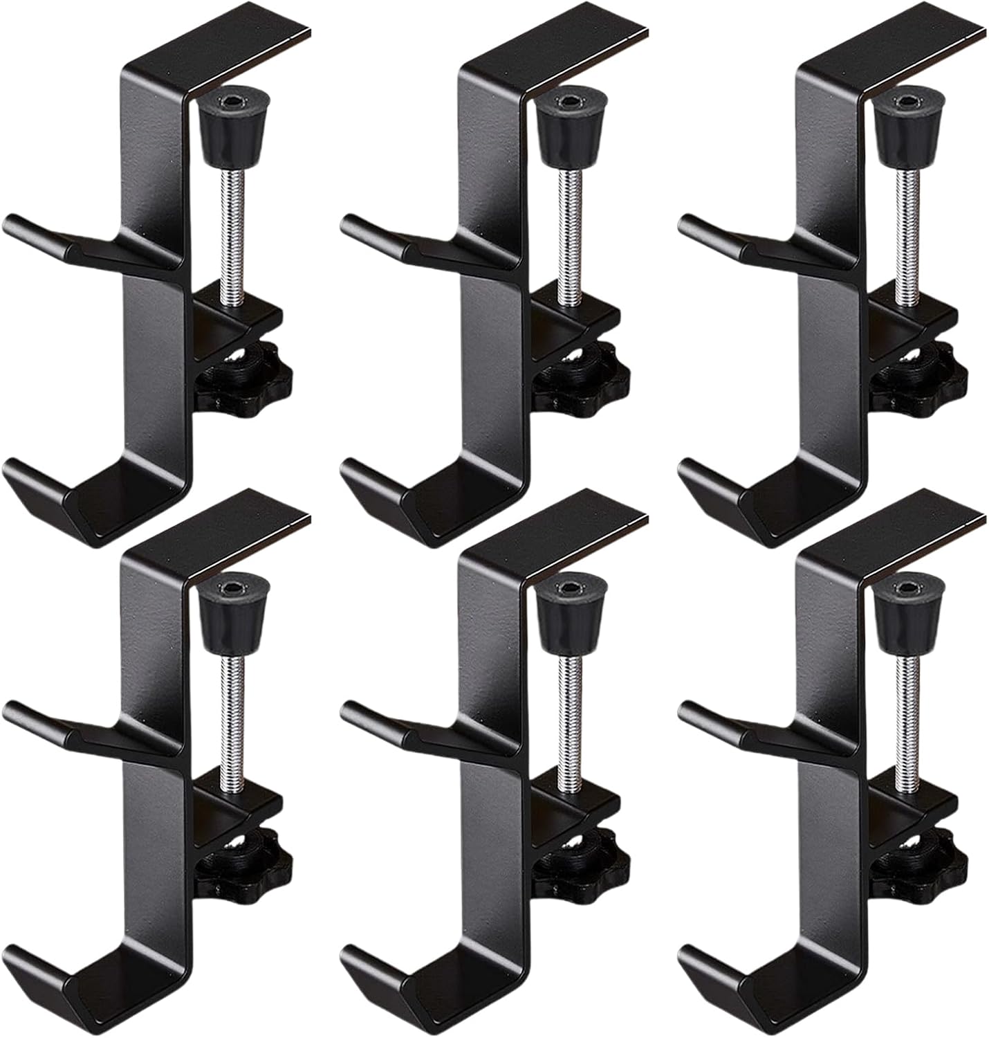 Mantle Garland Hanger, Garland and Stocking Mantel Holders, Adjustable Fireplace Stocking Hooks, Aluminum Alloy, Durable and Stable, Easy to Use for Christmas Fireplace Mantel Winter Holiday