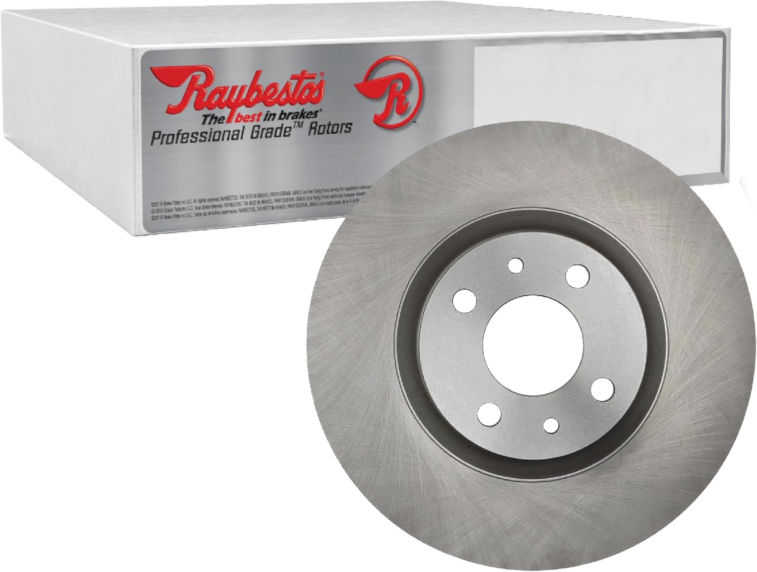 Raybestos R-Line Replacement Front Disc Brake Rotor - For Select Year Lexus and Toyota Models (980636R)