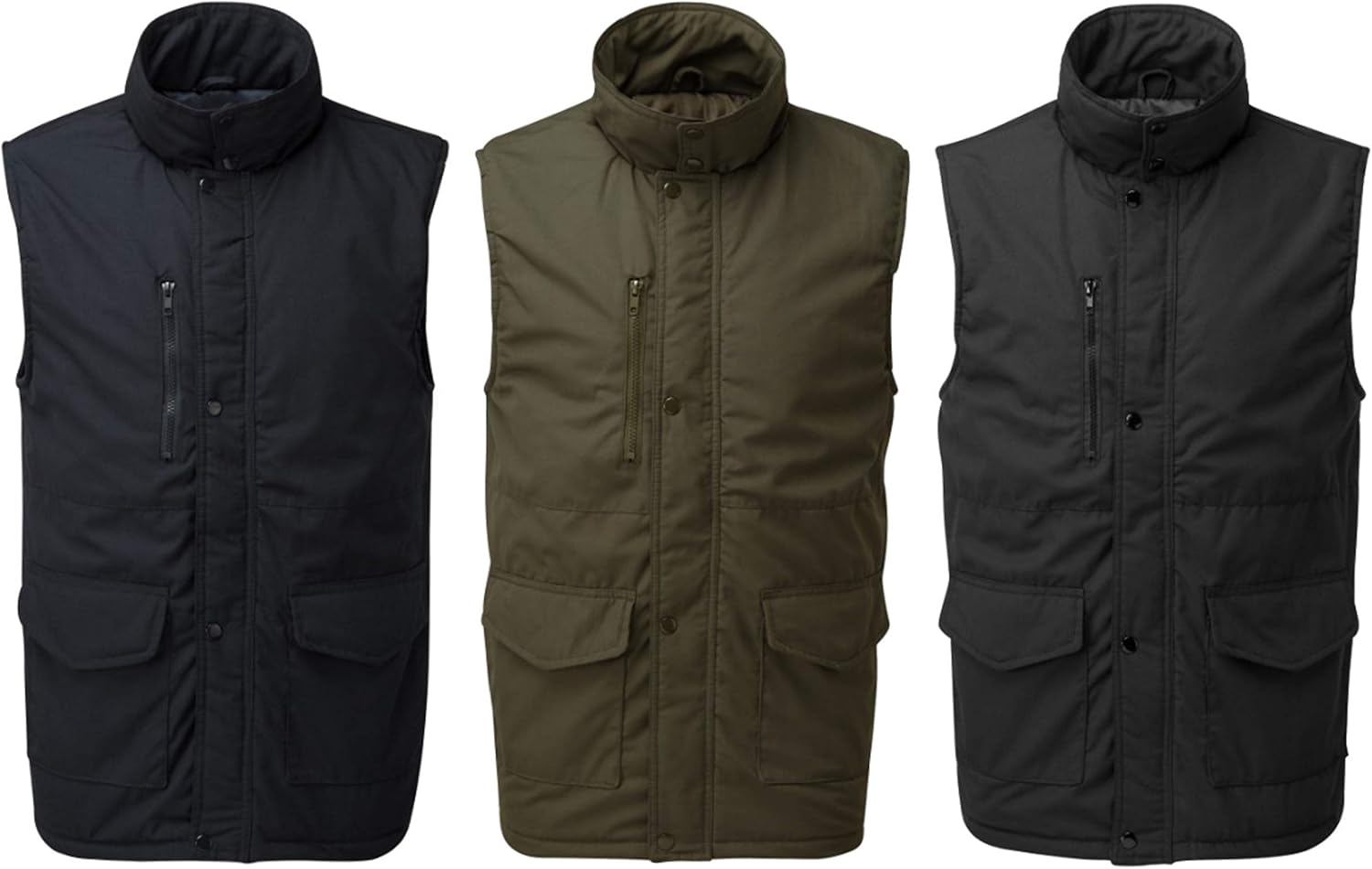 Fortress 222/GN-XL X-Large Wroxham Body Warmer - Green