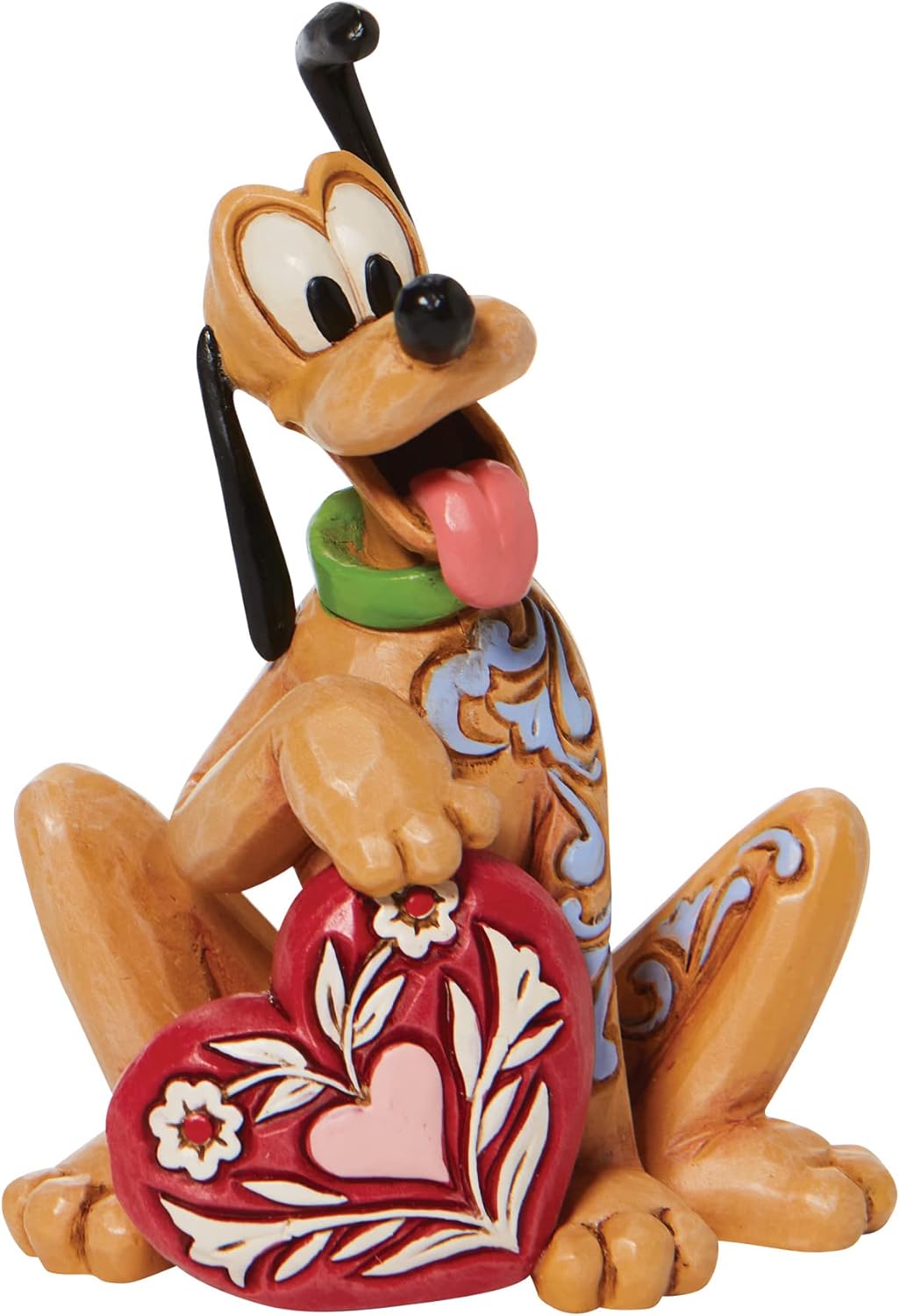 Enesco Jim Shore Pluto Heart Mini Figurine