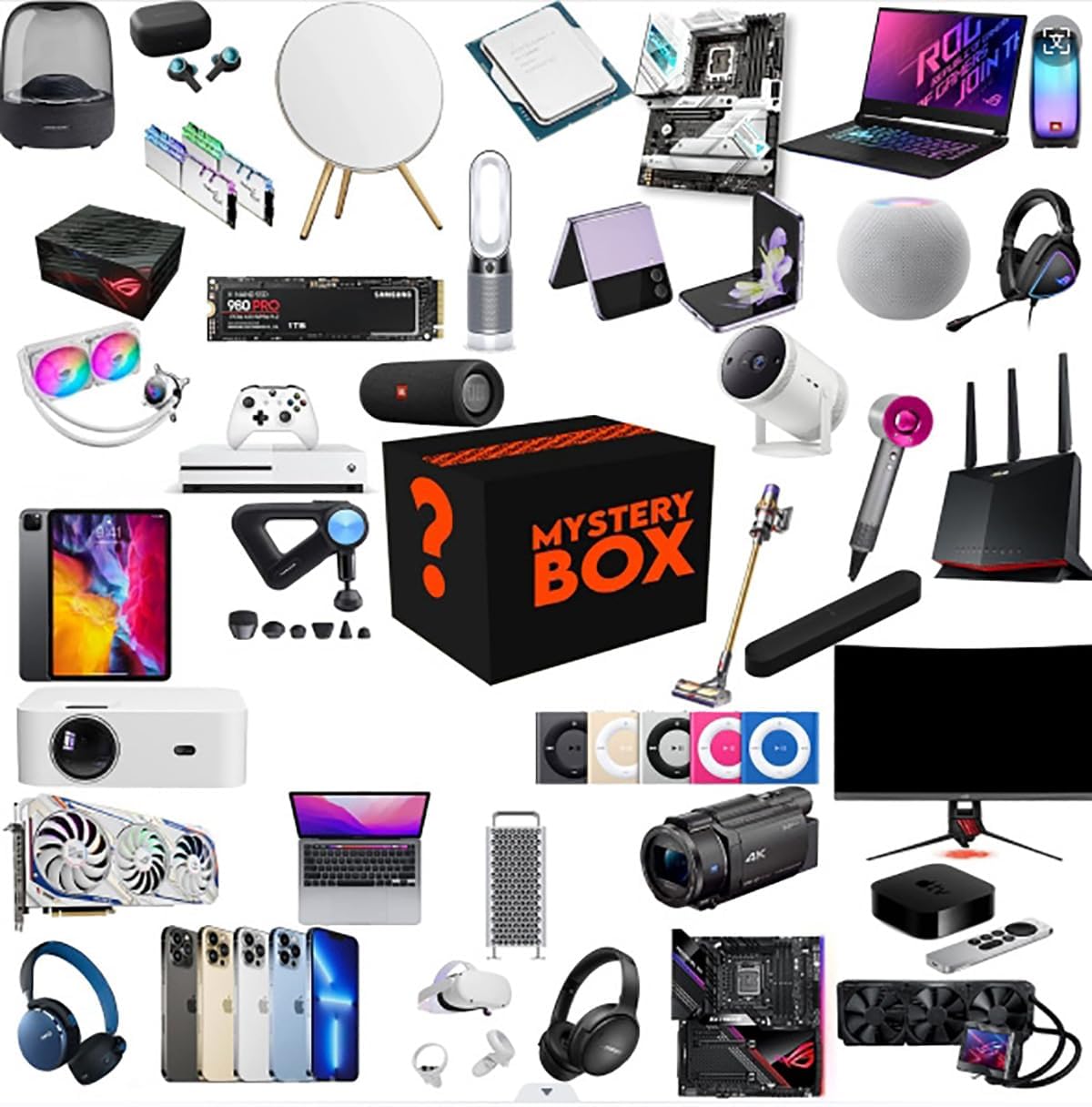 Returns�Palletn,Overstock Package,5-30 Pieces Assortment Containing Unsold Surplus Appliances in 2025 MPPW12