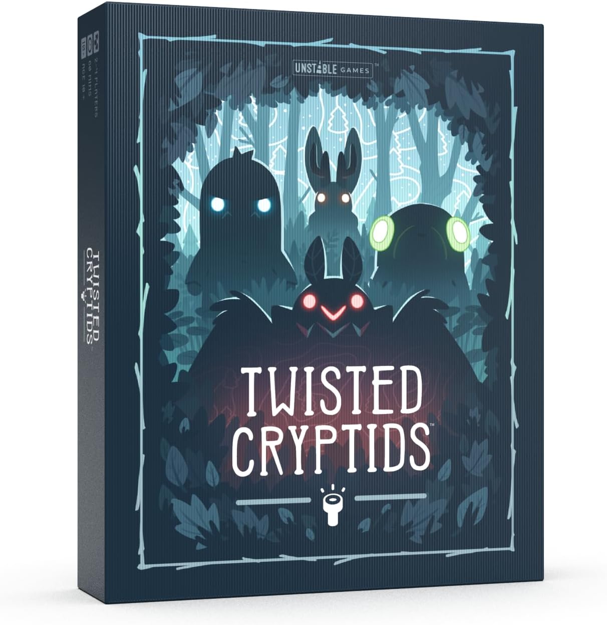 Twisted Cryptids Base Game - A Legendary Strategy Card Game from The Creators of Here to Slay and Unstable Unicorns - Great for Family Game Night