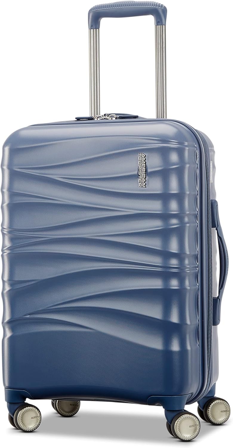 American Tourister 20-inch Spinner, Slate Blue, 20-inch Spinner