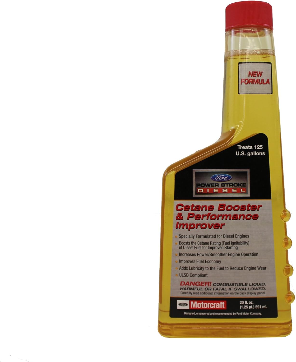 Genuine Ford Accessories (PM-22-A) ULSD Compliant Cetane Booster and Performance Improver - 20 oz.