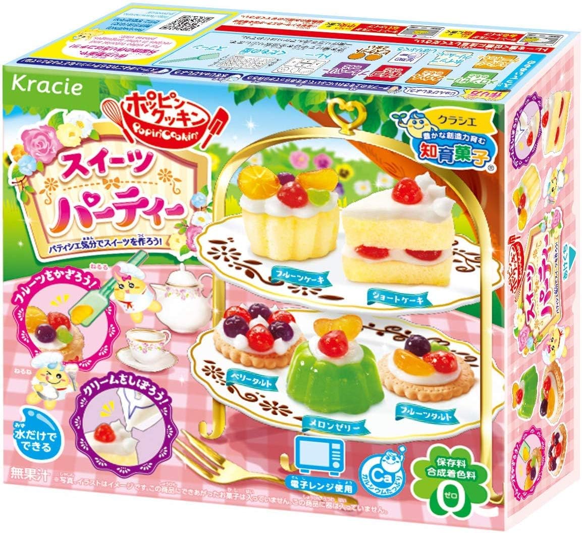 Popin' Cookin' Kracie DIY kit Sweets party