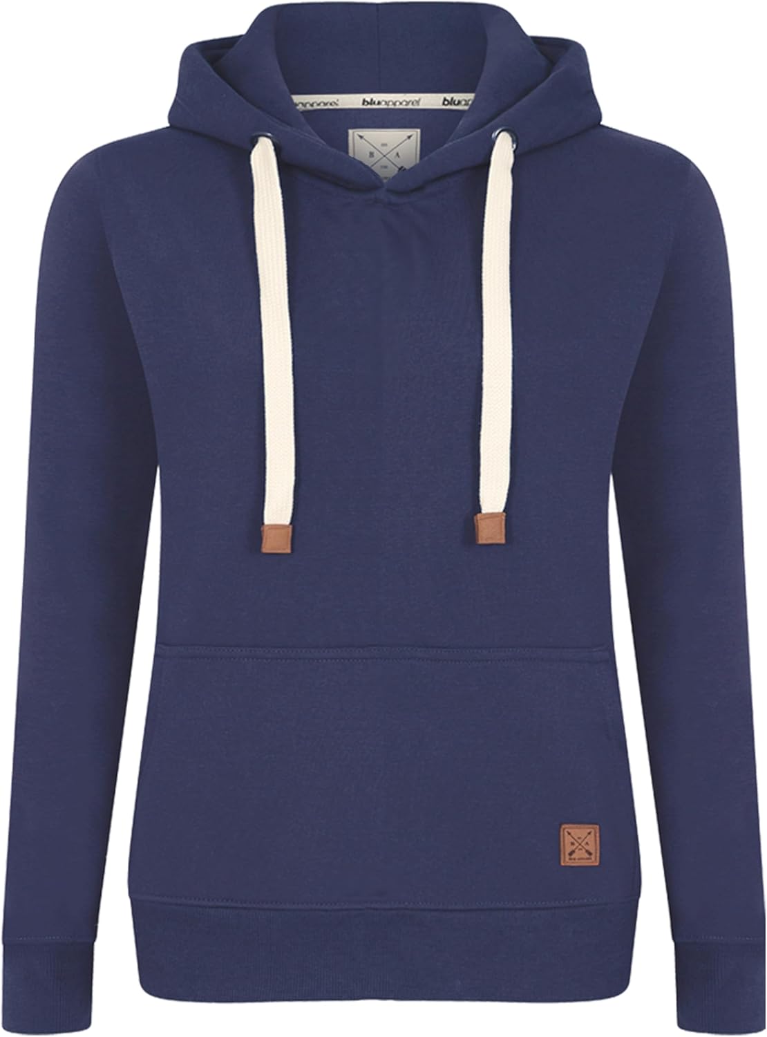 Blu Apparel Ladies Overhead Hoodies Extra Warm Women's OH Hoody Warm Fleece Lined Sweatshirt Activewear Jumper for Women