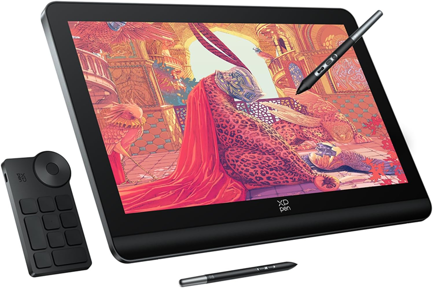 XPPen Artist Pro 19 (Gen 2) Graphics Drawing Tablet with 4K Display, 99.8% sRGB Color Gamut, 18.4-inch Full-laminated Screen with Dual Styli, 60° Tilt &16K Pressure Levels, Work with Windows, macOS