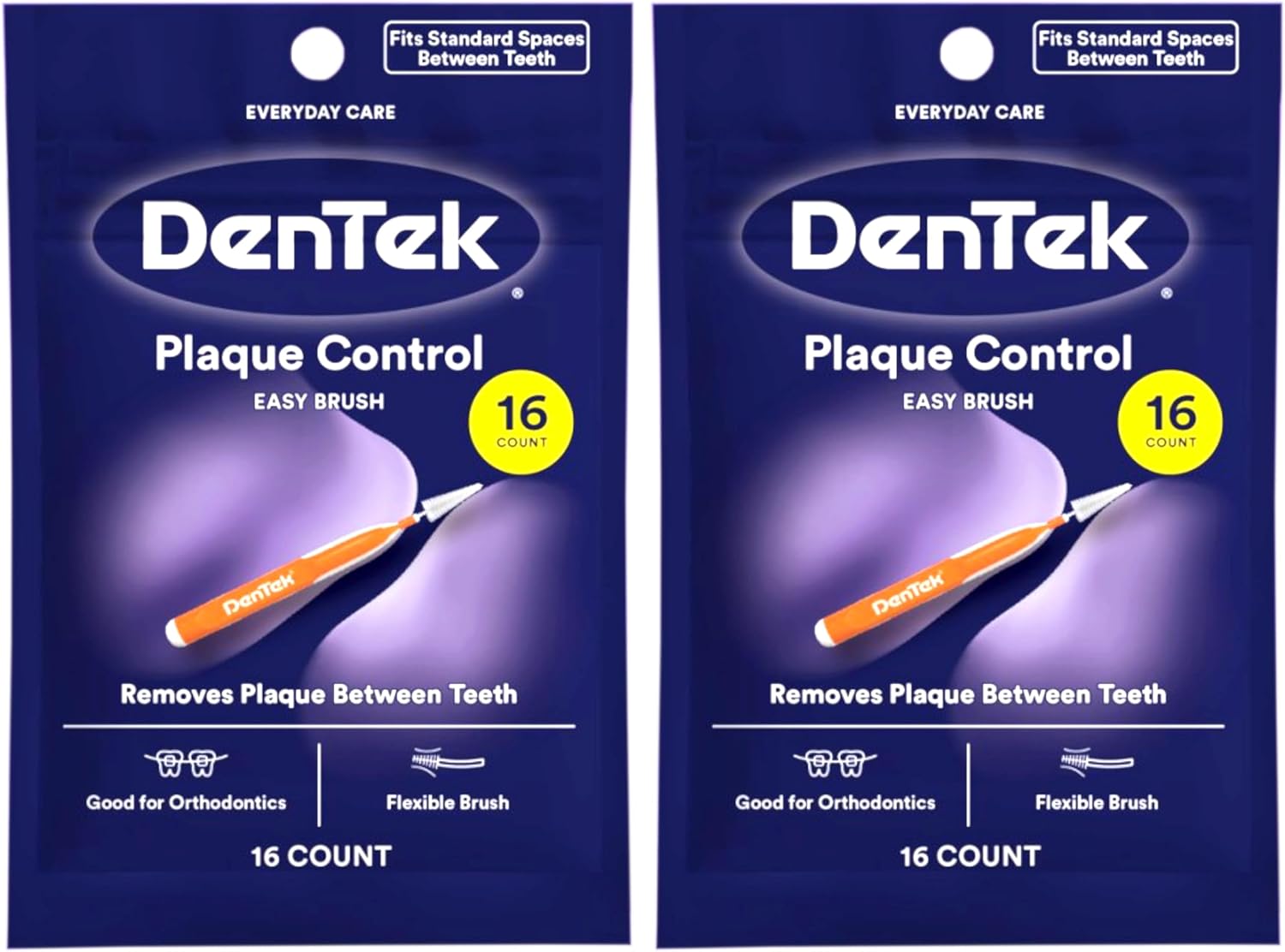 DenTek Easy Brush - 16 ct - 2 pk