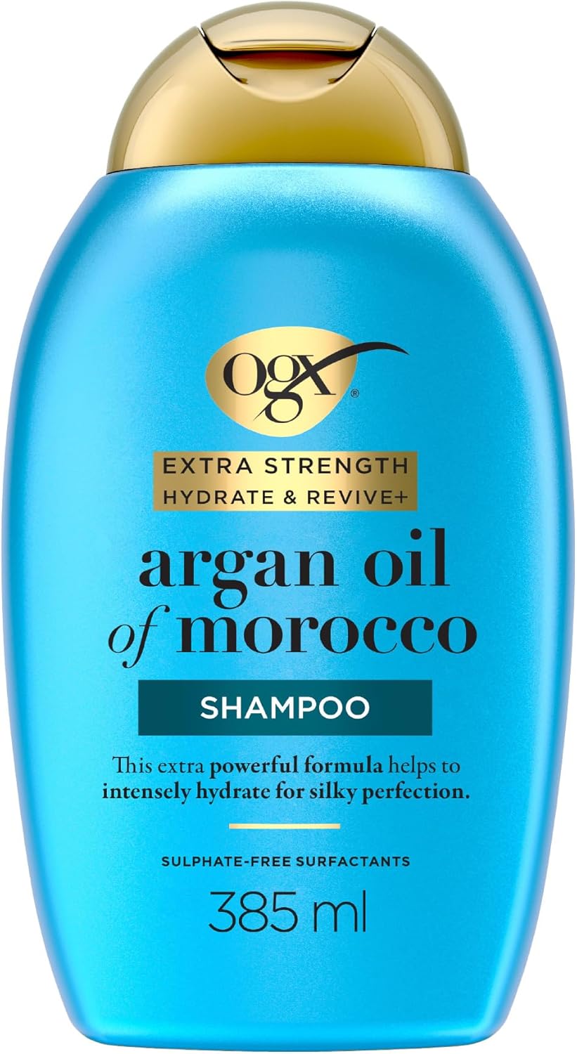 OGX Hydrate and Repair Argan Oil Shampoo for Dry, Damaged Hair 385ml