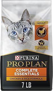 Purina Pro Plan High Protein Cat Food With Probiotics for Cats, Chicken and Rice Formula - 7 Pound (Pack of 1)