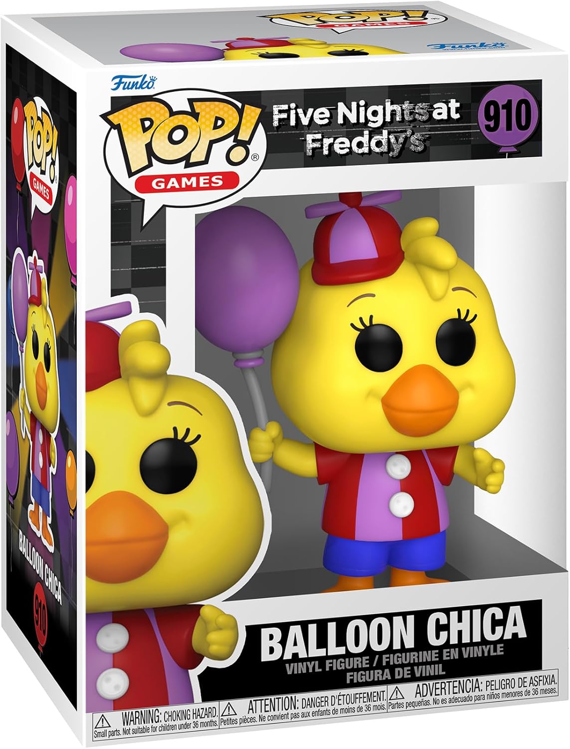 Funko POP! Games: Five Nights at Freddy's - Balloon Chica The Chicken - Collectable Vinyl Figure - Gift Idea - Official Merchandise - Video Games Fans