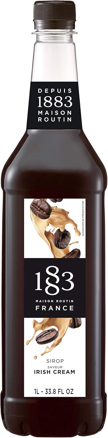 Routin 1883 Premium Irish Cream Syrup (Plastic Bottle) 1L