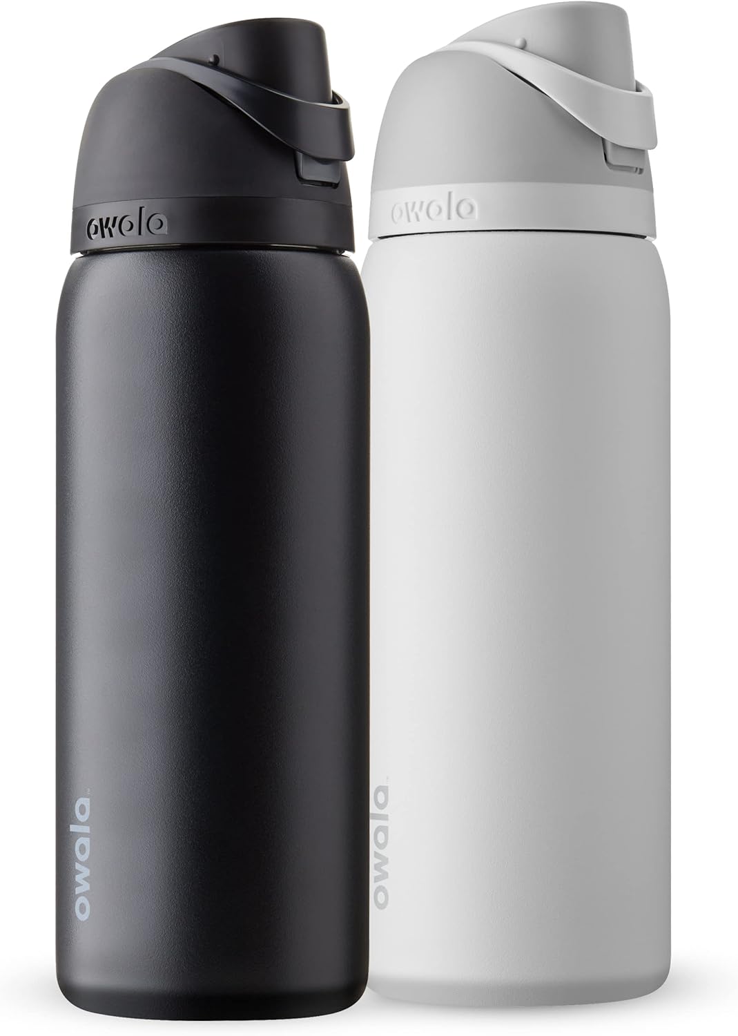 Owala FreeSip Insulated Stainless Steel Water Bottles with Straw for Sports and Travel, BPA-Free, 24-oz