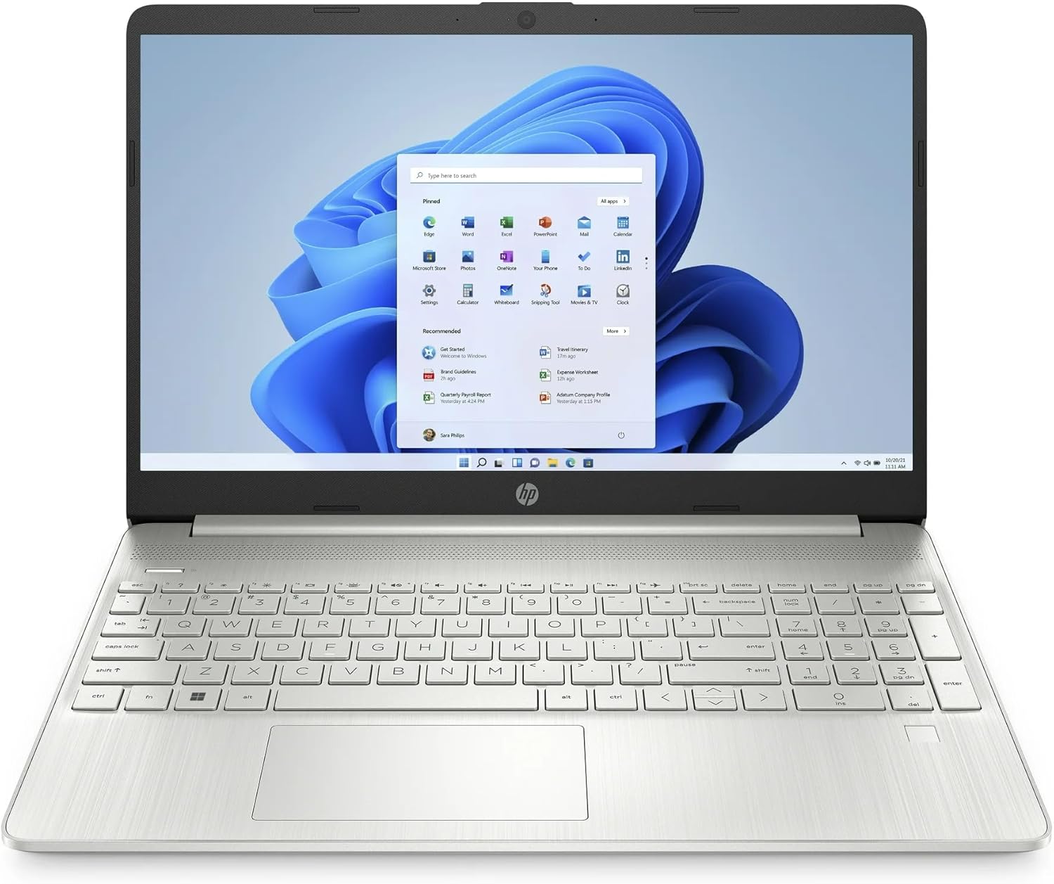 HP 2023 Laptop | 15-DY500 | 15.6" 1920 x 1080 LED-Backlit | Intel Core i3-1215U 6-Core | 16GB DDR4 | 1TB SSD | Windows 11 Home | Wi-Fi 5 - Bluetooth 4.2 - Fingerprint - 720p Camera - Natural Silver