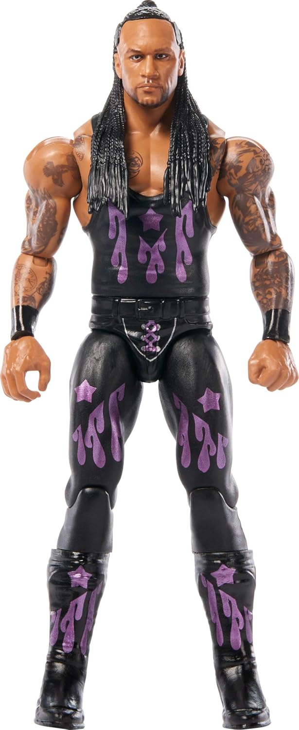 Mattel WWE Damian Priest Action Figure, Main Event Series #158, 6-inch Collectible Superstar with 14 Articulation Points & Life-Like Look