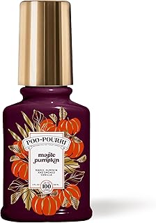 Poo-Pourri Before-You-Go Toilet Spray, Maple Pumpkin, 2 Fl Oz – Maple, Pumpkin and Smoked Vanilla