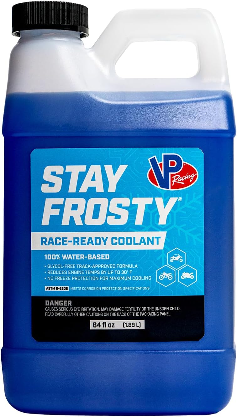 VP Racing Fuels 2301 Stay Frosty Race-Ready Coolant, 64 Ounces (4 Pack)