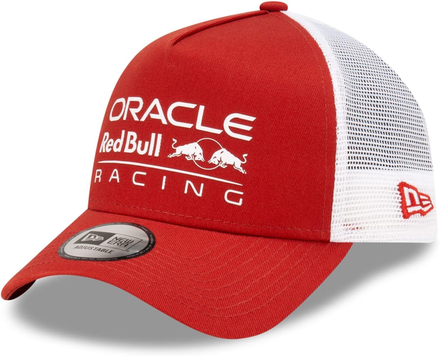 New Era Red Bull Racing F1 Seasonal E-Frame Trucker Cap, Red, osz