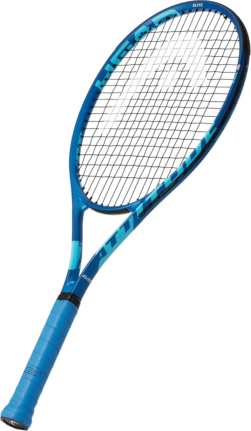Head Metallix Attitude Elite Blue Tennis Racket - Pre-Strung Adult Tennis Racquet Lightweight - Midplus Headsize for Blend of Power and Control