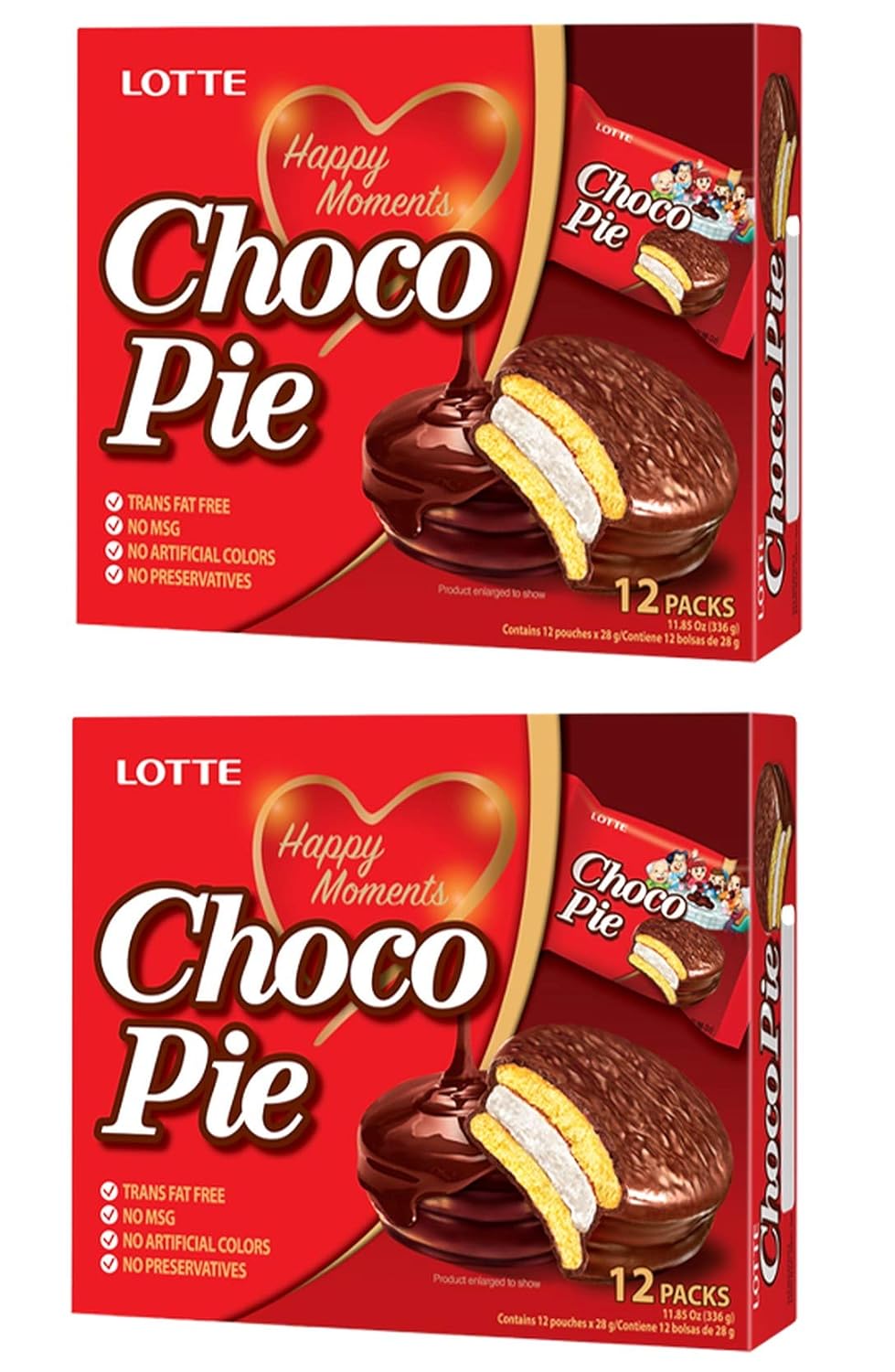 Lotte Choco Pies 2 Packs (Choco Pie)