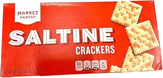Market Pantry Saltine Crackers, 16 oz, 60 Crackers, Low Sodium