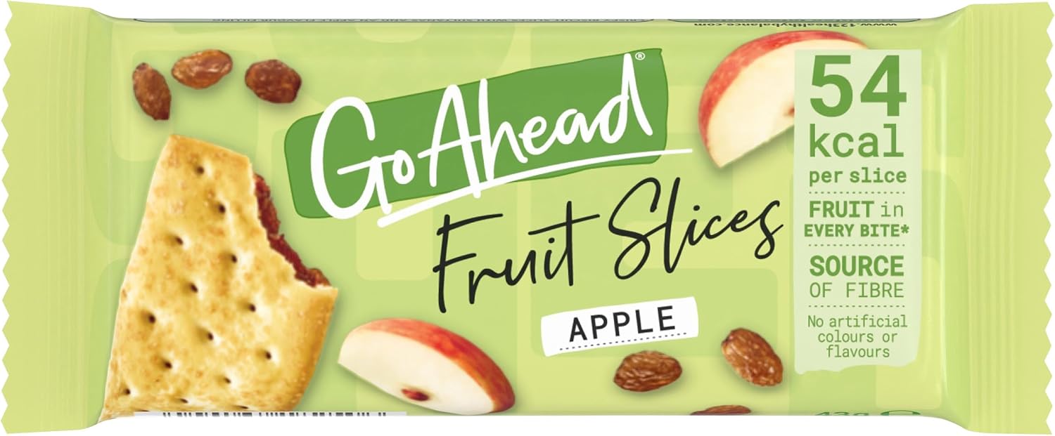Go Ahead Crispy Apple Slices, 43 g (Pack of 24)