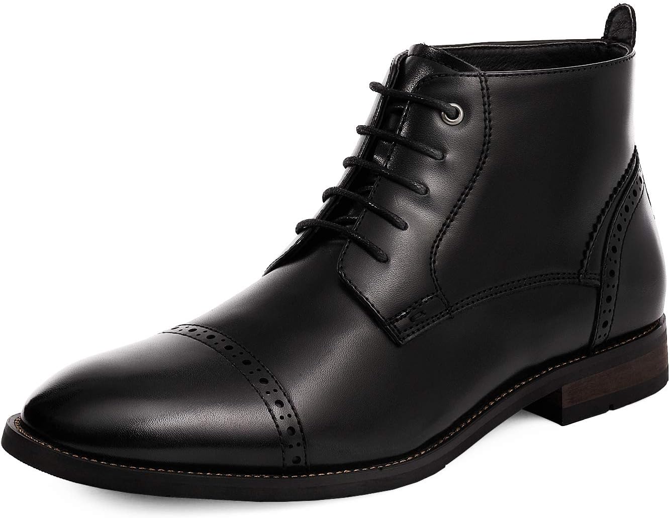 Bruno Marc Men's Dress Ankle Boots Cap Toe Oxford Boot