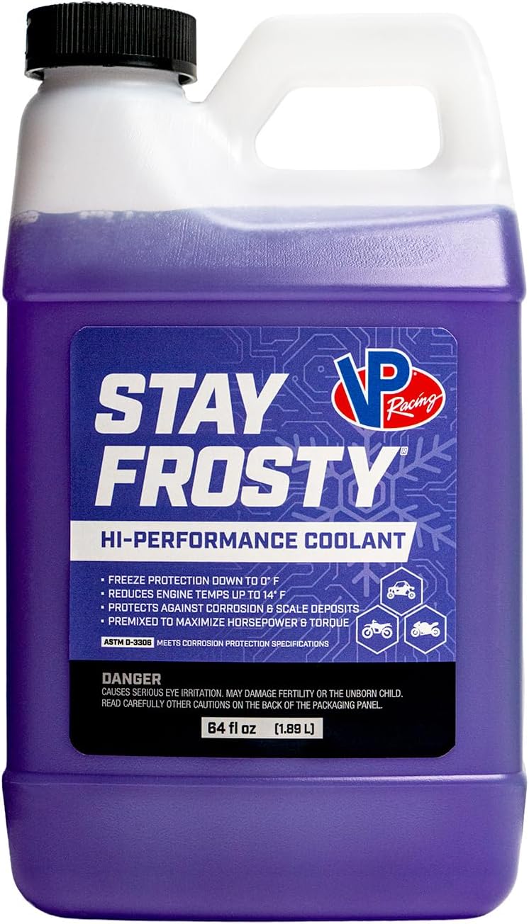 VP Racing Fuels 2087 Stay Frosty Hi-Performance Coolant, 64 Ounces (4 Pack)