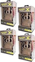 TACTACAM Reveal X Gen 2.0 LTE Cellular Trail Camera AT&T and Verizon, HD Video, HD Photo, Low Glow IR LED Flash (TA-TC-XG2) for Hunting, Security, Surveillance Gen 2 (4) 4 Pack Gen 2.0