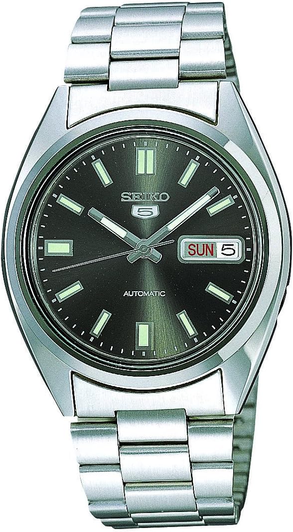 Seiko Men's Analogue Classic Automatic Watch with Stainless Steel Strap SNXS79