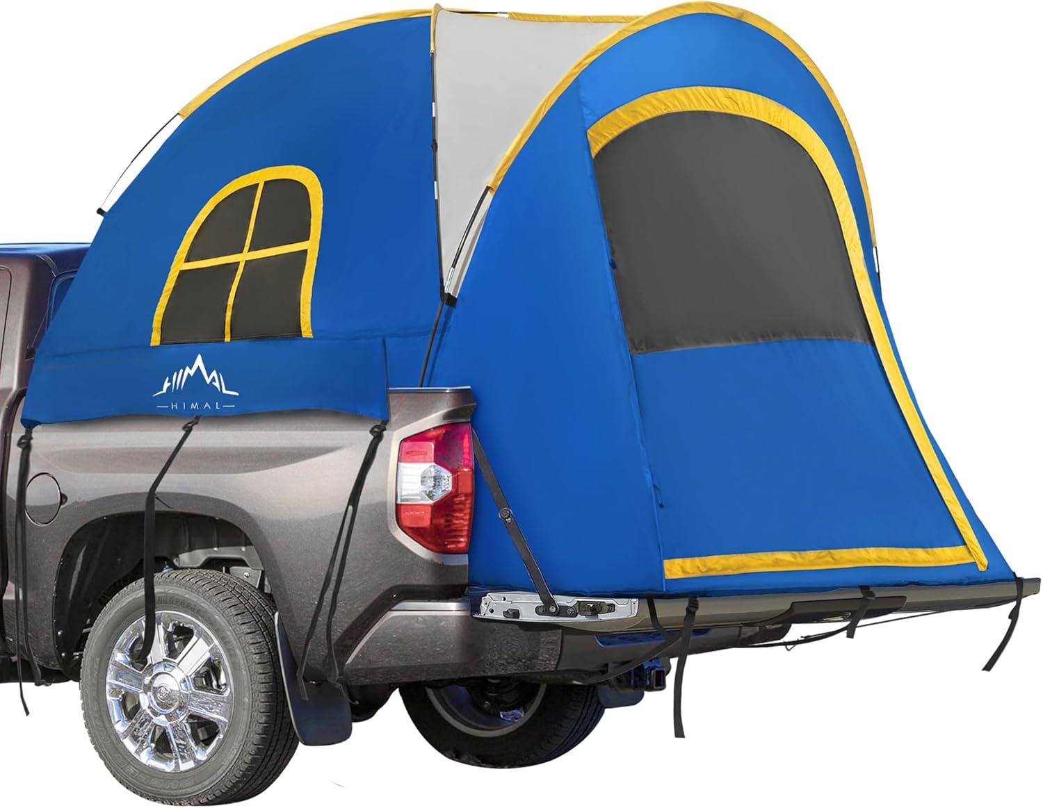 Pickup Truck Tent, Waterproof PU2000mm Double Layer for FT Truck Bed, Portable Bed Tent for Camping