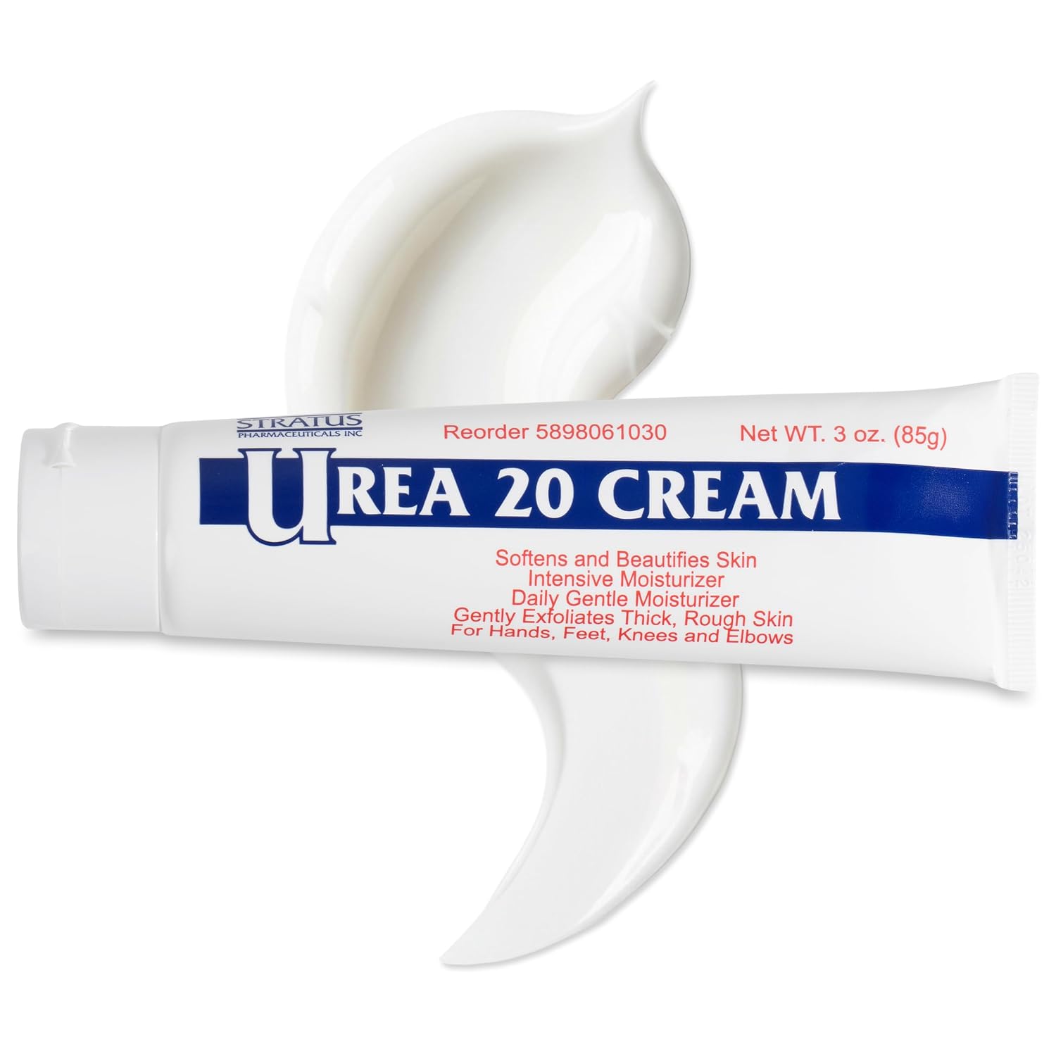 Urea 20% Cream with Vitamin E, 3 oz