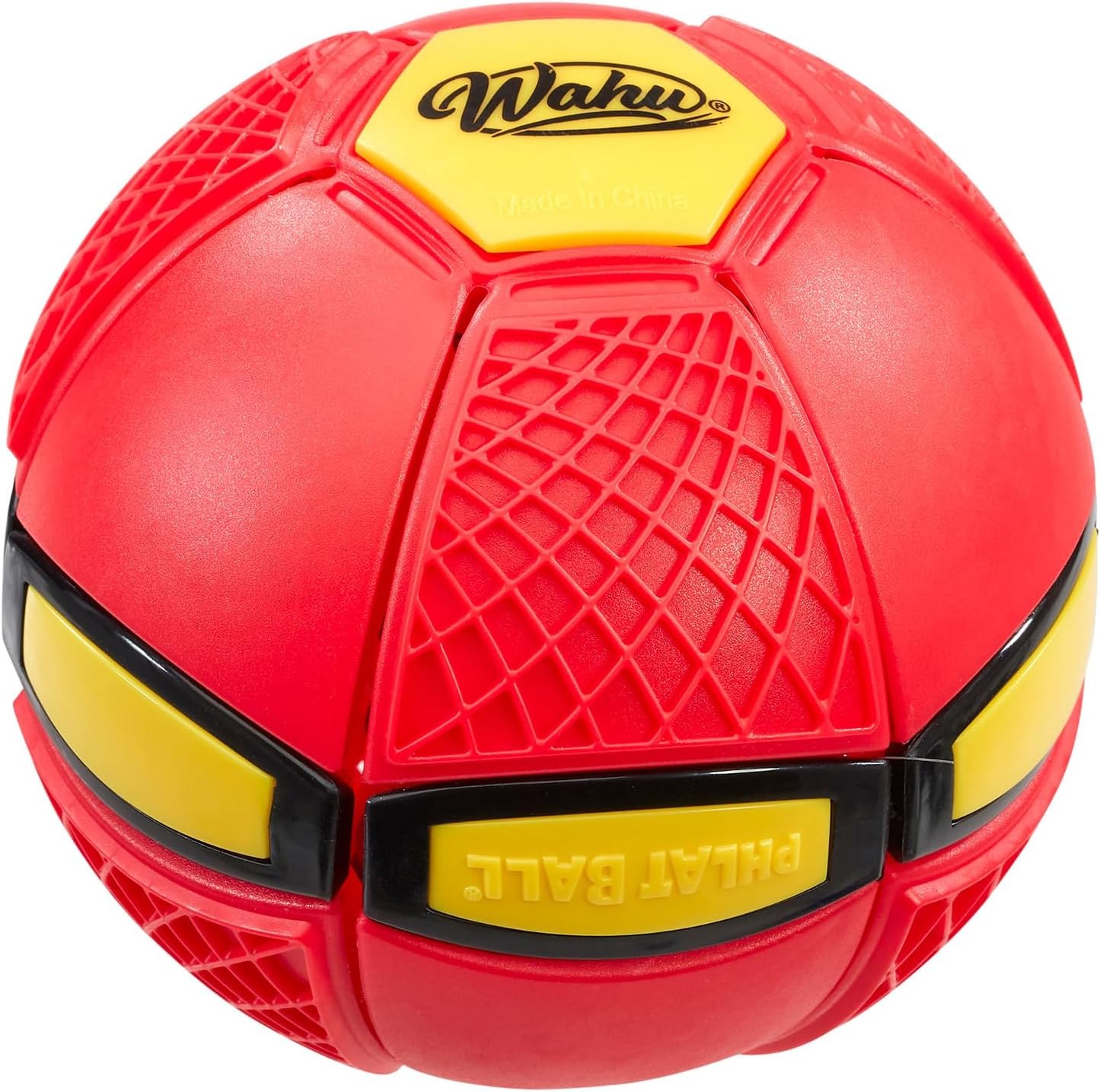 WAHU Phlat Ball Junior - Red (15 cm) | Throw a Disc, Catch a Ball | Great for the Garden or the Beach | Kids Outdoor Toys | Ages 5+, 4 inch