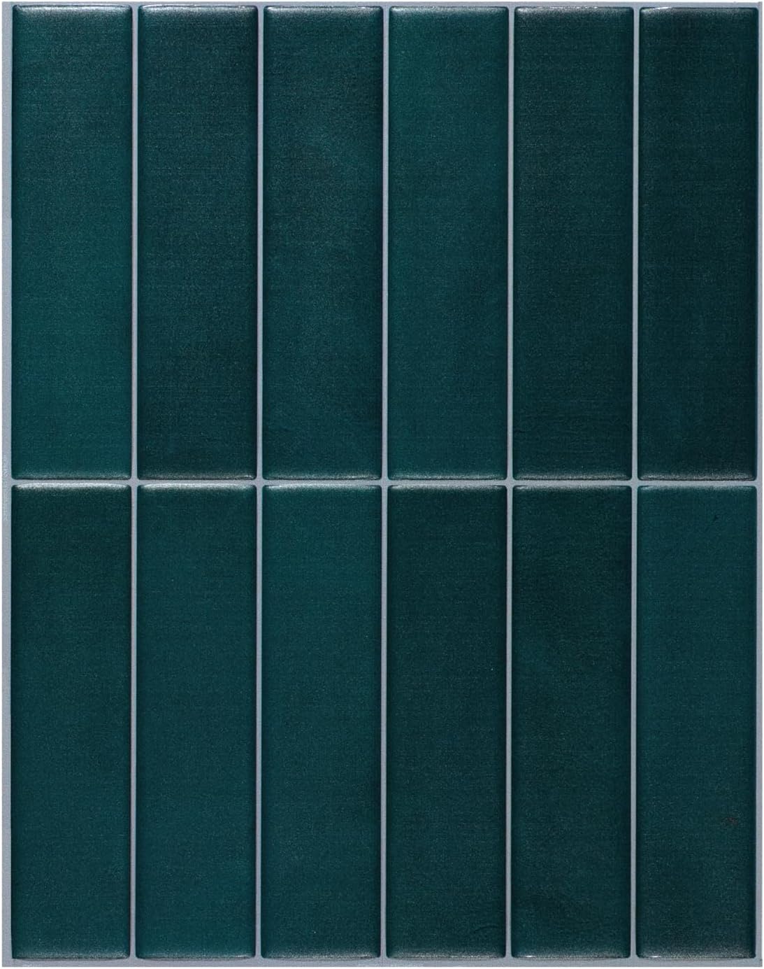 SMART TILES Peel and Stick Backsplash - 5 Sheets of 11.43" x 9" - 3D Adhesive Peel and Stick Tile Backsplash for Kitchen, Bathroom, Wall Tile
