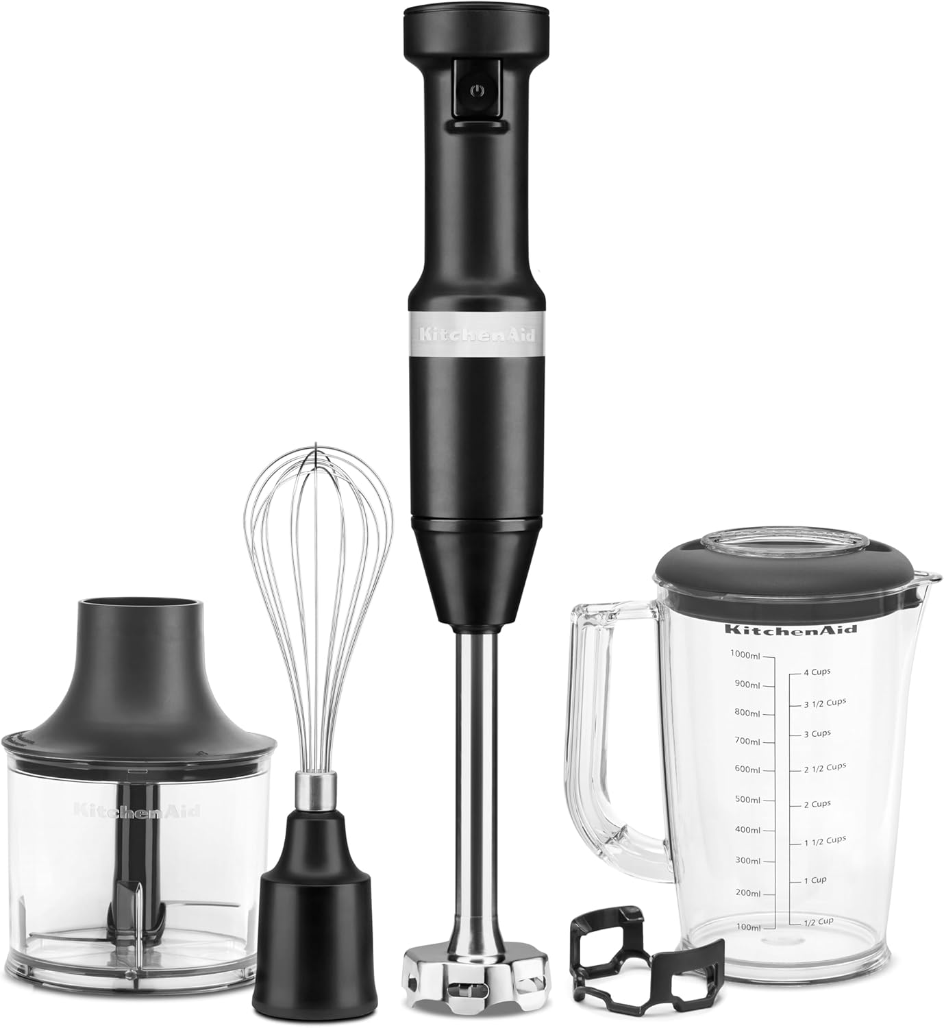 KitchenAid HAND BLENDER WITH ACCESSORIES - Matte black 5KHBV83BBM