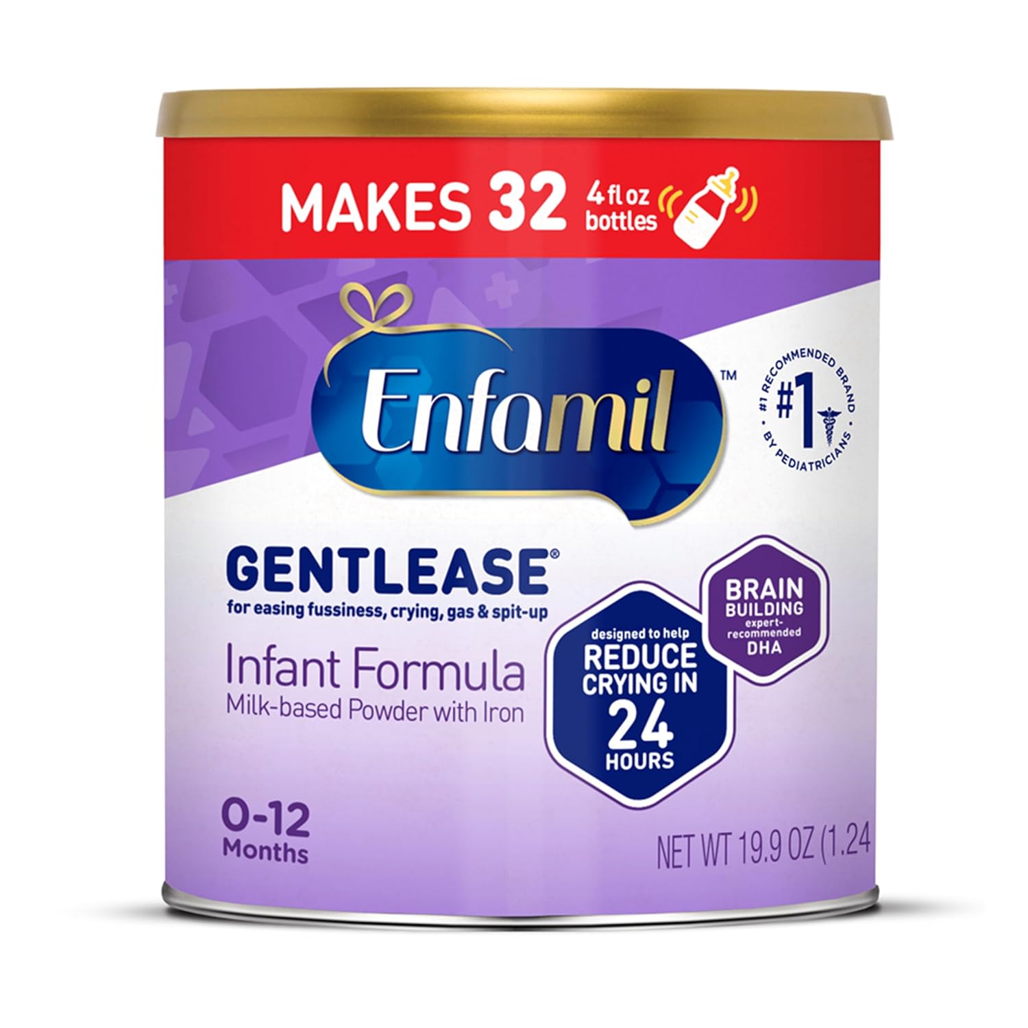 Enfamil Gentlease Easy to Digest Baby Formula, 19.9 Oz