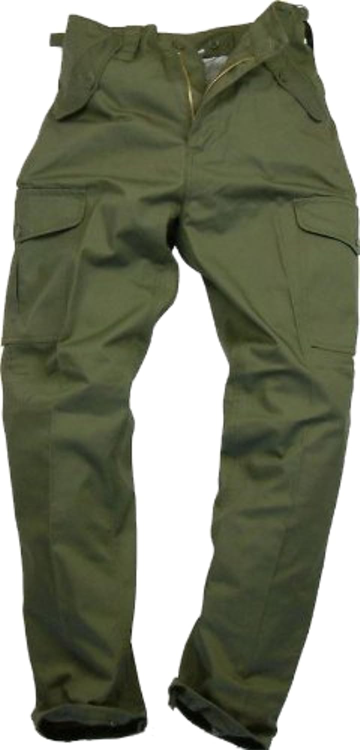 Mens Plain Combat Trousers Work Trousers by Blue Castle