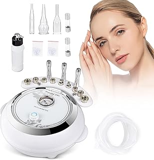 3 IN 1 Diamond Microdermabrasion Machine, Professional Beauty Facial Care Equipment Microdermabrasion Device with Vacuum Spray Skin Care for Salon Personal Home Use,108a