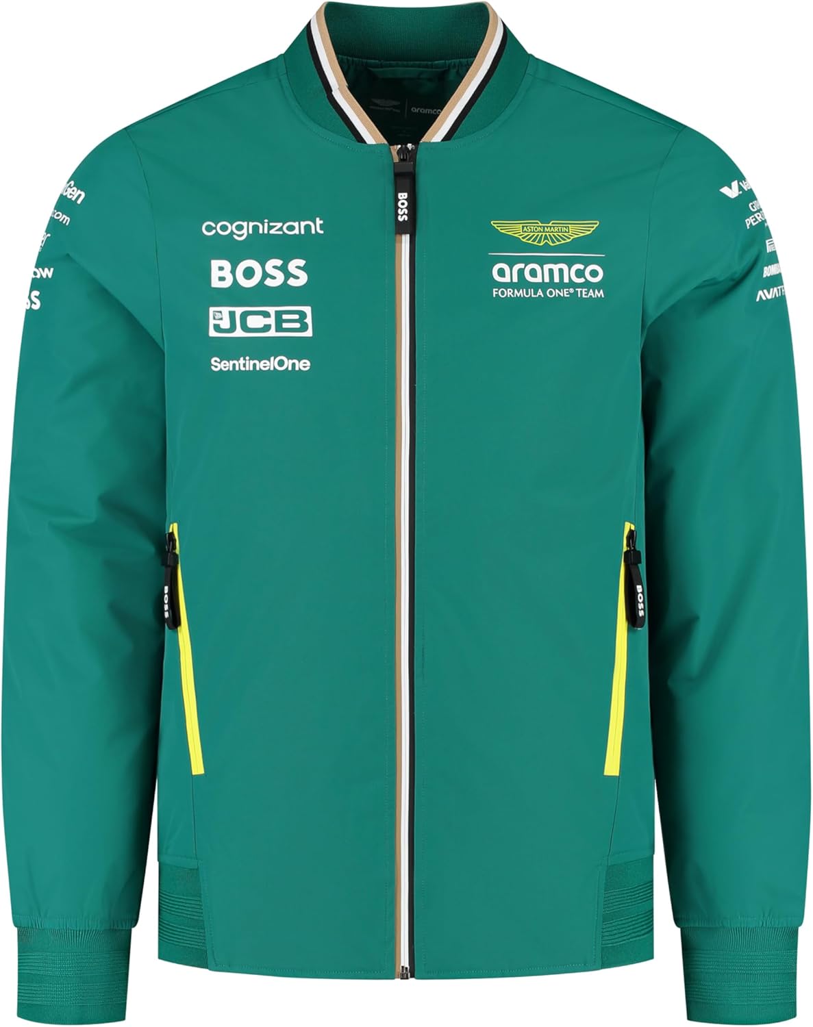 Aston Martin F1 2025 Team Bomber Jacket Green