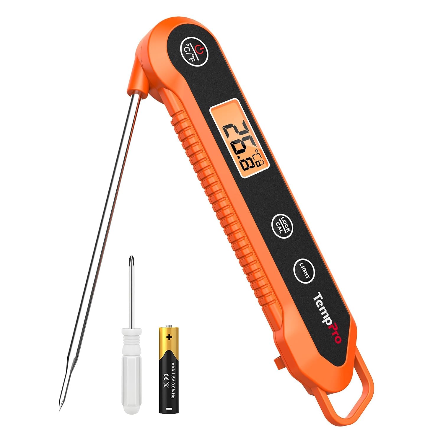 TempPro TP03H Meat Thermometer with IPX6 Waterproof, Food Thermometer