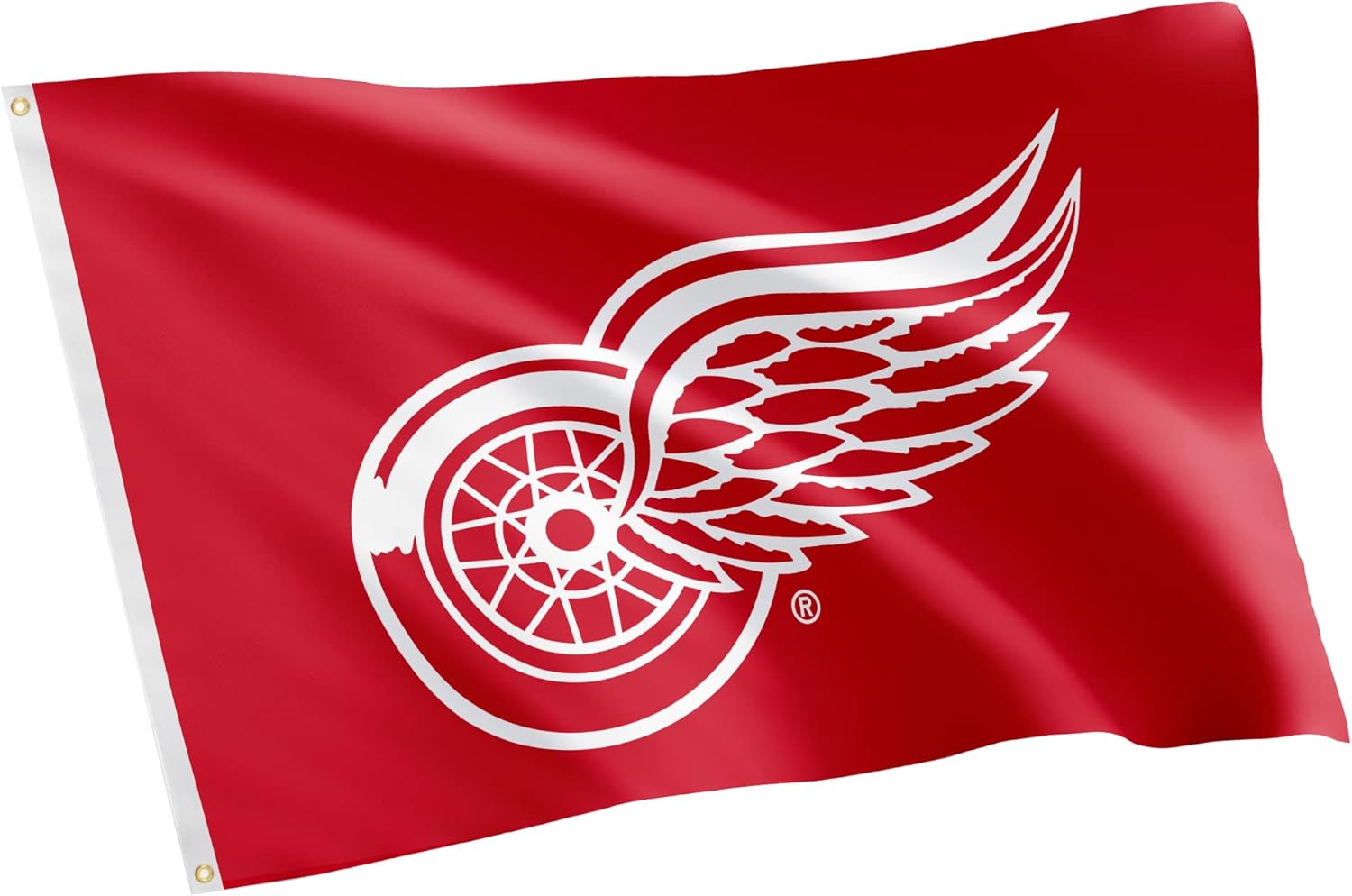 Desert Cactus Detroit Red Wings Flag NHL 100% Polyester Indoor Outdoor 3x5 feet National Hockey League Team Flags (Design #1)