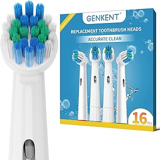 16 Pack Replacement Toothbrush Heads, Toothbrush Heads Compatible with Oral B Toothbrush(Premium Packaging)