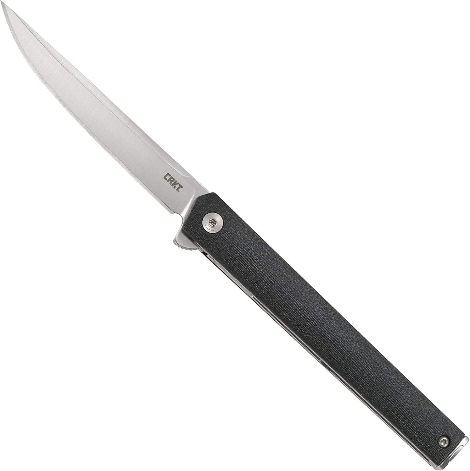 CRKT CEO Everyday Carry Folding Knife with Liner Lock, Black, 7097