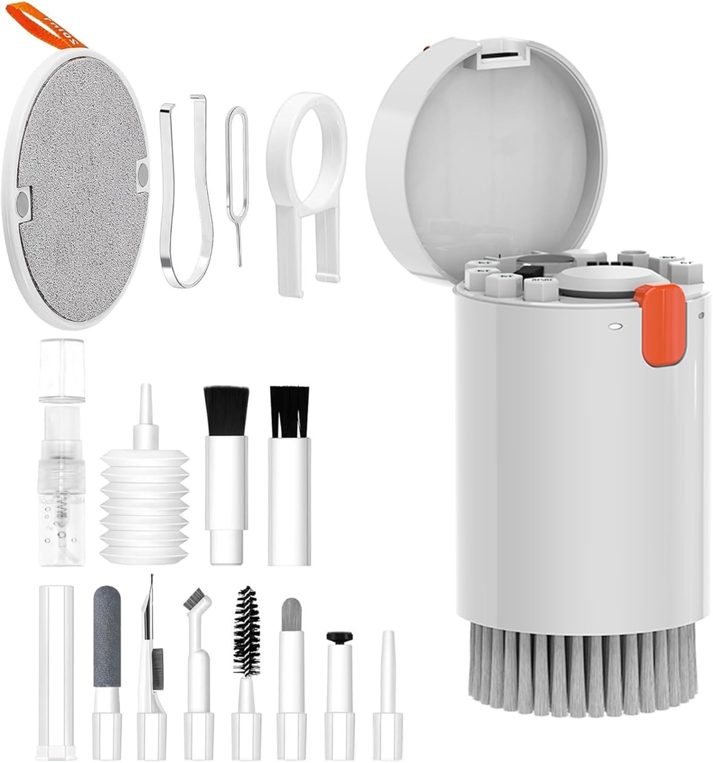20-in-1 Laptop Screen Keyboard Cleaning kit, Cell Phone Cleaning kit, Airpod Cleaning kit, Electronics Cleaning kit for Mobile Phones, Tablets, Computers, Computer Monitors, TV Camera Lenses